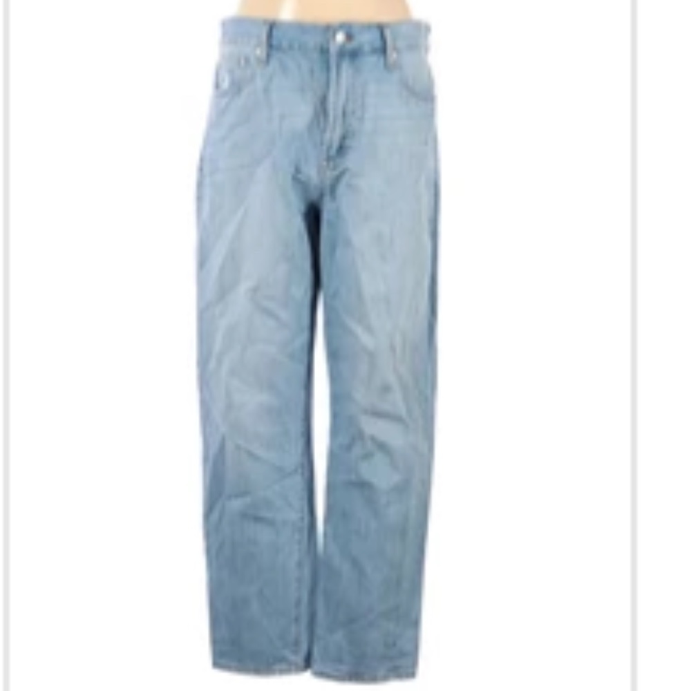 Madewell Forever Straight Leg light wash jeans